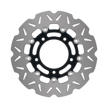 EBC Tarcza hamulcowa motocyklowa VR525BLK VEE, do amerykańskich motocykli, czarna