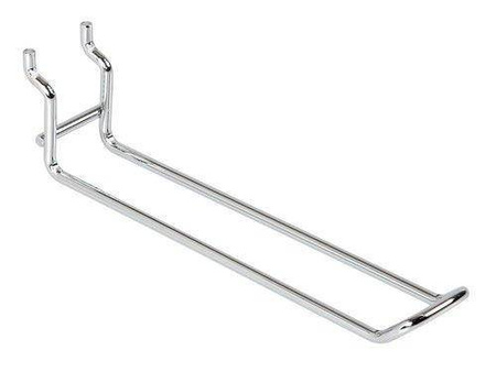 99031 Podwójny chromowany hak - 15 cm