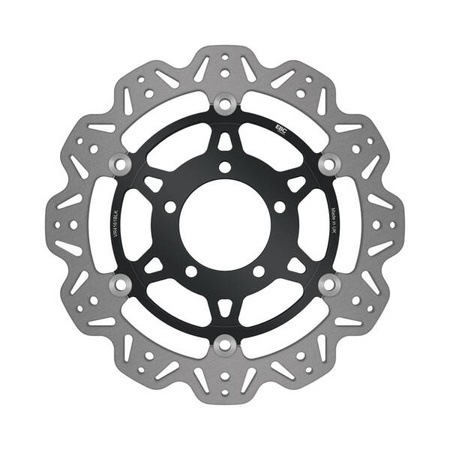 EBC Tarcza hamulcowa motocyklowa VR4161BLK VEE, czarna