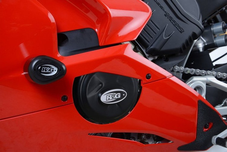 OSŁONA SILNIKA RG RACING DUCATI PANIGALE, LEWA STRONA OSŁONA GENERATORA BLACK