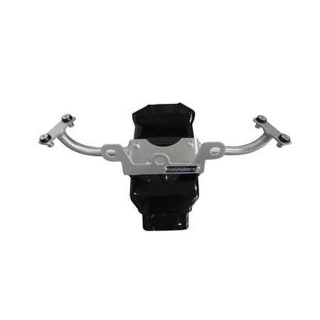 Stelaż przedni sportowy wraz z dolotem z GFK Motoholders Kawasaki ZX 10 R/16-  srebrny