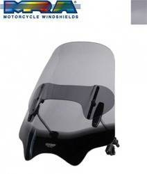 MRA Uniwersalna szyba do motocykli bez owiewek MRA, forma VNB-A, przyciemniana