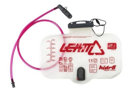 LEATT (2020) NOWOŚĆ BLADDER FLAT CLEAN TECH 2L (HORIZONTAL) POJEMNIK NA PŁYN POZIOMY POJEMNOŚĆ 2L (USTNIK I RURKA W ZESTAWIE)