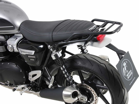 Tube rear rack black for Triumph Speed Twin 1200 / RS (2022-)