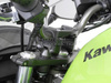 ZESTAW PODWYŻSZAJĄCY KIEROWNICĘ 22MM, KAWASAKI ER-6 N/F (08-) SW-MOTECH BLACK