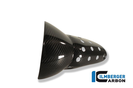 Ochraniacz tłumika przedniego wydechu karbonowy - BMW K 1300 S (2008-teraz) / K 1300 R (2008-teraz) ILMBERGER ABV.002.K130S.K.