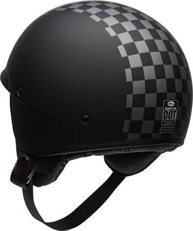Kask Bell Scout Air Check Matte Black/White