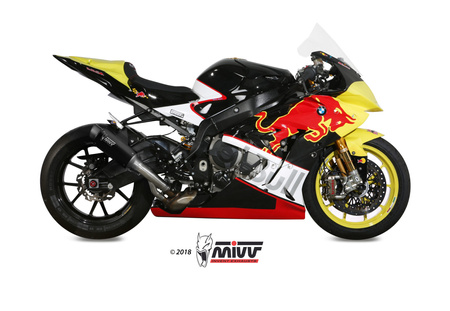 Mivv Tłumik końcowy GP PRO BLACK STAINLESS STEEL BMW S 1000 RR 2017-2018