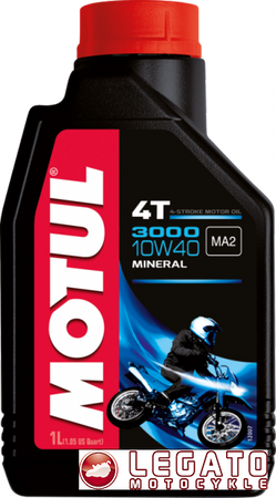 MOTUL Olej silnikowy 3000 10W40 4T 1L - Mineral (104045)