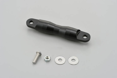 Wspornik kierownicy ze stopu aluminium anodowany na kolor czarny 100 mm