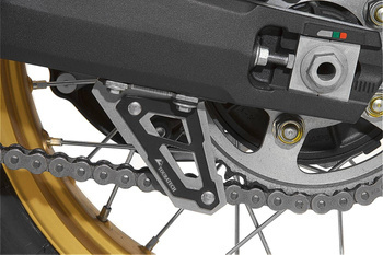 Płetwa osłony łańcucha, czarna, do Hondy CRF 1000L Africa Twin/ CRF1000L Adventure Sports