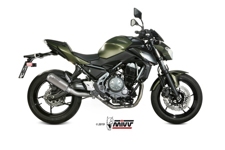Mivv Układ wydechowy MK3 stal nierdzewna KAWASAKI Z650 2017-2023