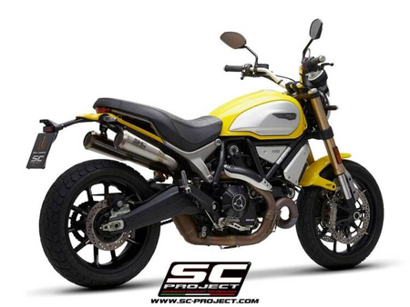 SC-Project tłumik końcowy Conico 70s stalowy Ducati Scrambler 1100 (2018 - 2019)