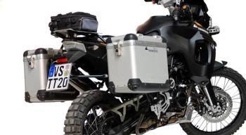 ZEGA Pro aluminium pannier system for BMW F800GS/ F700GS/ F650GS (Twin)