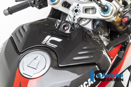 Osłona górna zbiornika - połysk do motocykla DUCATI Panigale V4 Racing (2018-2019) ILMBERGER TAO.057.D4RAG.K