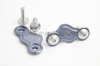 Zaślepki lusterek EVOTECH RC Aprilia tytanowe