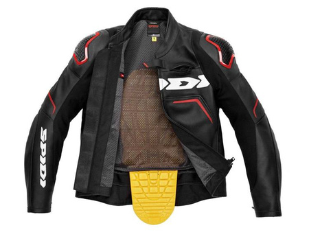 SPIDI KURTKA EVORIDER 2 CZARNA/CZERWONA