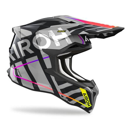 KASK AIROH STRYCKER BRAVE GREY GLOSS