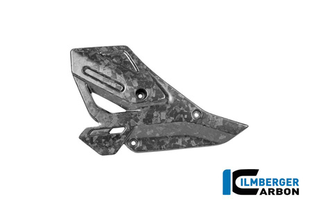 Fersenprotektor prawy – błyszczący black diamond carbon BMW R 1300 GS Adventure (od 2024) ILMBERGER BG.FSR.002.24GSA