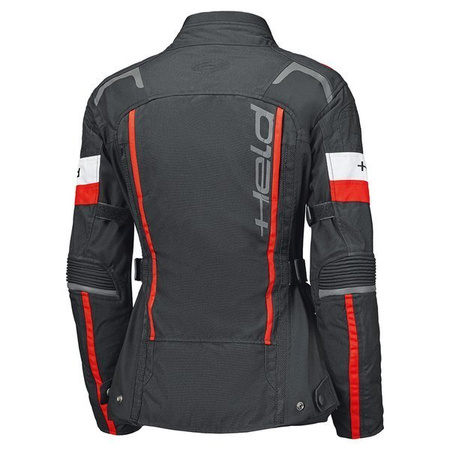 Motocyklowa Kurtka Tekstylna Held Lady 4-Touring II Black/Red