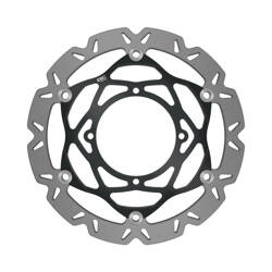 EBC Tarcza hamulcowa motocyklowa SMX6254 Supermoto, 320mm, konturowa, Carbon Look