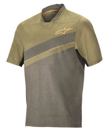 Koszulka rowerowa ALPINESTARS ALPS 8.0 SHORT SLEEVE kolor zielony