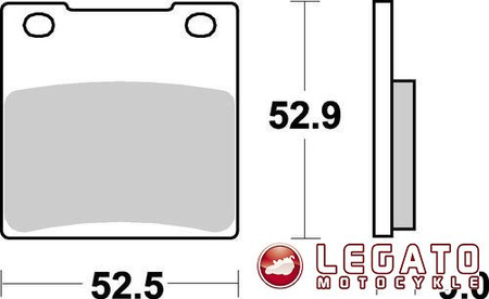 KLOCKI HAMULCOWE SBS 556 HF