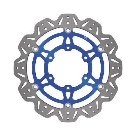 EBC Tarcza hamulcowa motocyklowa VR3107BLU VEE, niebieska