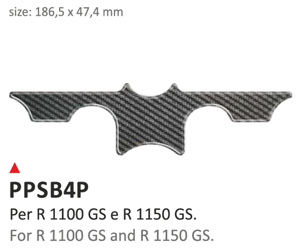 ONEDESIGN Naklejka na półkę kierownicy BMW Yamaha R1100GS E Yamaha R1150GS