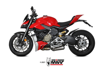 Mivv Tłumiki końcowe X-M1 Titanium Ducati Streetfighter V4 2020-2022