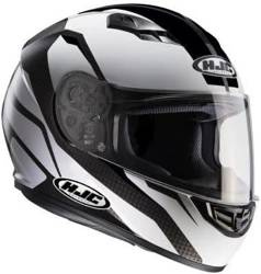 KASK MOTOCYKLOWY HJC CS-15 SEBKA BLACK/WHITE