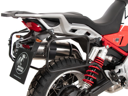 Sidecarrier permanent mounted black for Moto Guzzi V 85 TT / Strada / Travel (2024-)