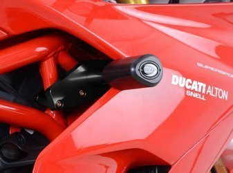 CRASHPADY AERO RG RACING DUCATI SUPERSPORT (S) 17- BLACK