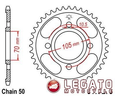 ZĘBATKA NAPĘDOWA JT TYŁ