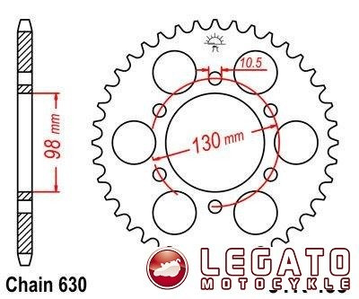 ZĘBATKA NAPĘDOWA JT TYŁ