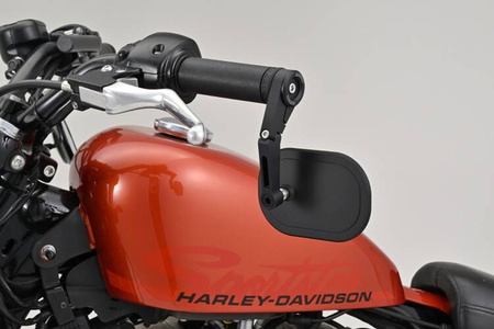 Uniwersalny adapter na końcówkę kierownicy 25.4 mm czarny 80996