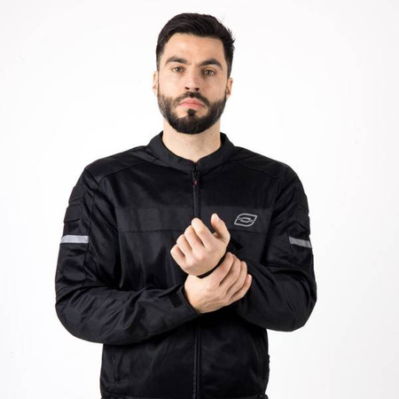 KURTKA TEKSTYLNA OZONE DART BLACK (PLUS SIZE)