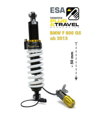Touratech Suspension, lowering by -50mm for BMW F800GS from 2013 Type: Plug & Travel for BMW ESA