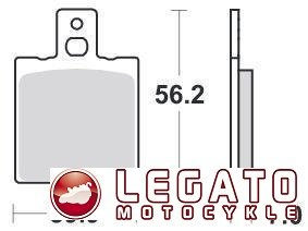KLOCKI HAMULCOWE SBS 718 SI