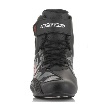 BUTY ALPINESTARS FASTER-3 BLACK/GREY CAMO/FLUO RED