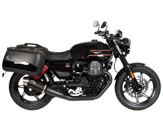 Sidecarrier permanent mounted black for Moto Guzzi V7 Stone Special Edition (850ccm) (2022-2023)