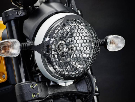 EP Ducati Scrambler Cafe Racer Headlight Guard (2017 - 2021) (PRN012904-07) - EVOTECH PERFORMANCE