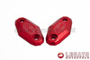 Zaślepki lusterek EVOTECH RC Kawasaki czerwone