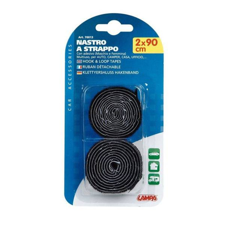 70013 Taśma z rzepem 2 x 90 cm 