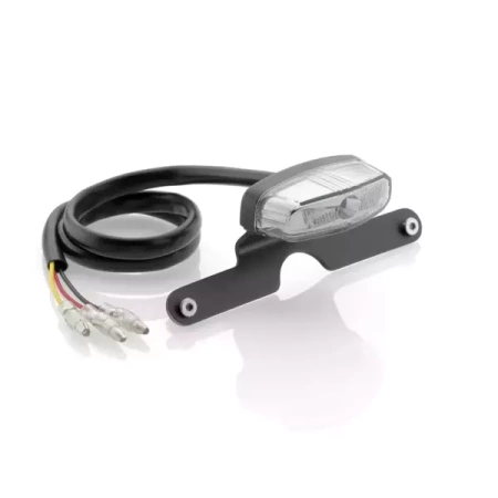 Rear light with license plate and brake light