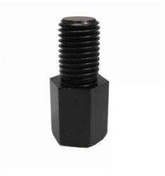 JMP ADAPTER LUSTERKA M10X1,25 PRAWY GWINT NA M8 LEWY GWINT CZARNY