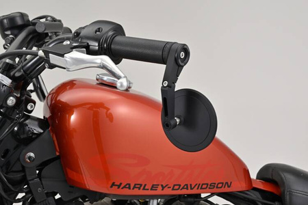 Uniwersalny adapter na końcówkę kierownicy 25.4 mm czarny 80996