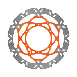 EBC Tarcza hamulcowa motocyklowa SMX6032ORG Supermoto, 320mm, konturowa, Carbon Look