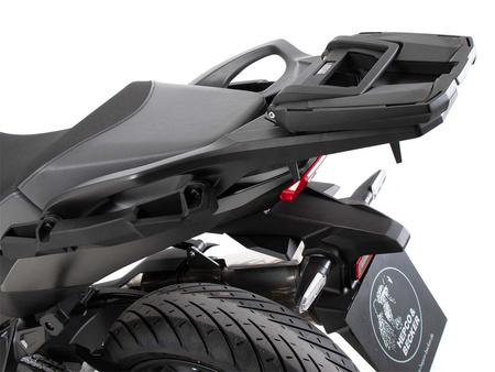 Easyrack topcasecarrier black for combination with original rear rack for Honda NT 1100 (2022-2024)