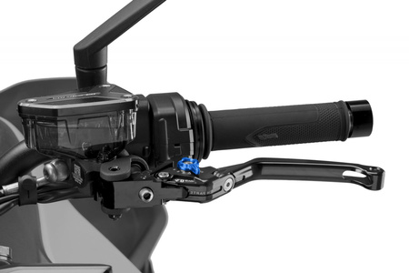 Regulowana dźwignia sprzęgła PUIG 4.0 EVO (z zawiasem, wymaga adaptera) Czarny (N) 4210NN